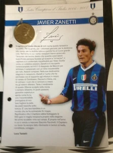 # Medaglia javier Zanetti Inter campione d'Italia 2006- 2007 - Foto 1 di 1