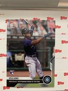 Kyle Lewis 2020 Topps Now MLB Player's Choice Awards RC #PCA-5 - MARINERS SP/219