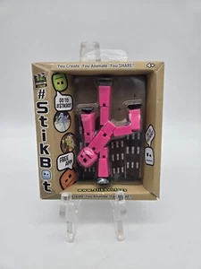 STIKBOT Poseable Action Figures Motion Stop Animation Pink Create Animate NEU - Bild 1 von 3