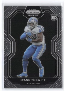 2020 Panini Chronicles Prizm Black D'Andre Swift #PB-8 Rookie RC - Picture 1 of 2