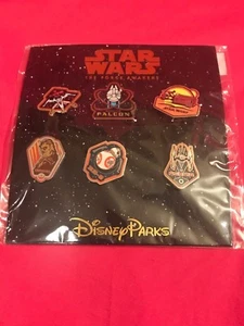 Disney Star Wars Das Erwachen der Macht 6 Pin Set Disney Parks Brandneu - Bild 1 von 4