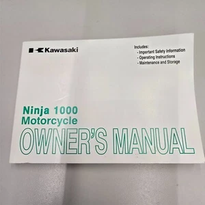 OEM KAWASAKI NINJA 1000 (2014-16) ABS ENGLISH Owner's Manual 999871711 ENGLISH - Bild 1 von 3