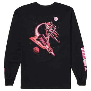 Neff x Fortnite Mens Mecha Cuddle Master Long Sleeve Black Shirt NWT 2XL - Picture 1 of 5