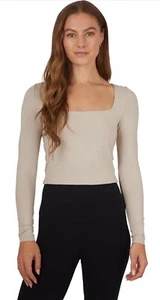 90 Degree By Reflex Damen 2er Pack Contour Olivia Square Neck Cropped Top Gr. XL - Bild 1 von 7