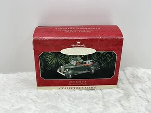 Hallmark Ornament 2001 1937 Ford V-8 #4 in All American Trucks Series - Picture 1 of 4