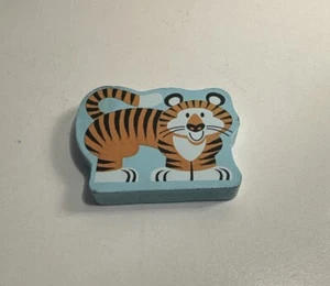 Clasificador en forma de arca de Noé Melissa & Doug pieza de bloque de madera pieza tigre - Imagen 1 de 4
