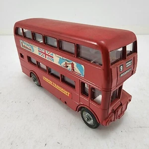 Budgie Toy London Transport Bus Double Decker Red Diecast Routemaster 64 Seater - Picture 1 of 8