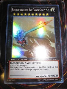 YU-GI-OH! S R SUPERDREADNOUGHT RAIL CANNON GUSTAV MAX CT10-EN007 NEAR/MINT - Picture 1 of 1
