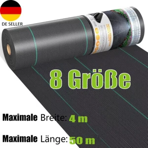 Unkrautvlies Bodengewebe Unkrautfolie Garten Unkraut Folie UV Vlies Pflanzen - Bild 1 von 29