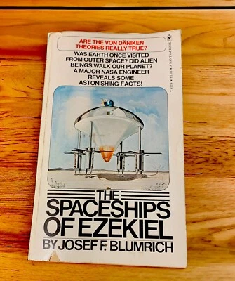The Spaceships of Ezekiel by Josef F. Blumrich Paperback 2nd Printing 1973 - Image 1 of 4