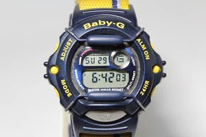 CASIO Baby-G BGX-100 Blue Yellow shock resistant watch - Picture 1 of 11