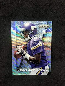 TEDDY BRIDGEWATER 2014 PANINI PRIZM ROOKIE RC LIGHT BLUE WAVE /99 MINNESOTA - Picture 1 of 1