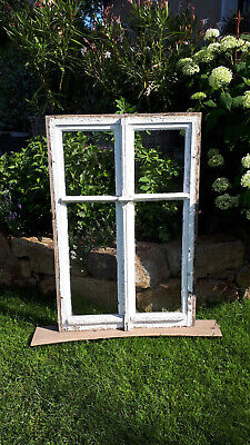 Selten Altes Fenster Flügel Einbaufähig  Holz Sprossen Deko Shabby • 165€