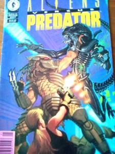 Aliens vs. Predator Booty #1 VG 1996 Dark Horse Comics GREAT GRAPHICS - Picture 1 of 9