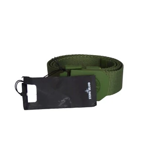 STONE ISLAND- NWT Green Web Utility Belt, Size Small - Picture 1 of 3