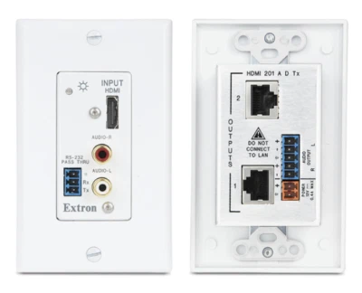 Extron HDMI 201 A D Tx Transmitter White 60-864-13 New in Box - Image 1 of 3