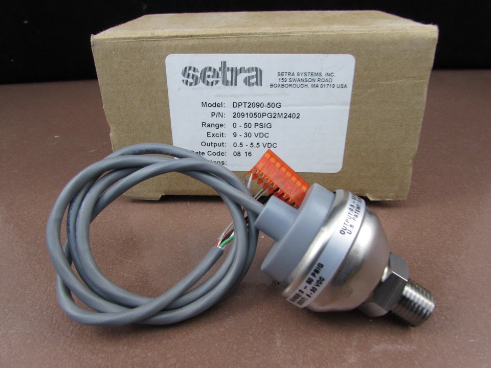  DPT2090-50G SETRA Pressure Transducer - Image 1 of 1