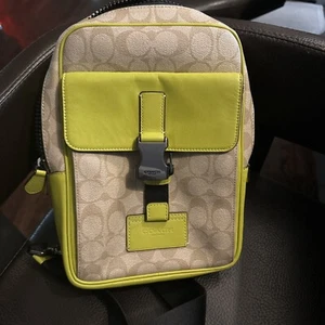 Coach C2711 Track Pack, Signature Canvas & Leder - Bild 1 von 4