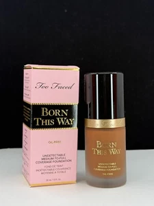 Too Faced Born this way Medium to Full Coverage Foundation HAZELNUT 1oz NIB - Picture 1 of 7