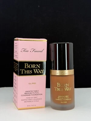 Too Faced Born this way Medium to Full Coverage Foundation HAZELNUT 1oz NIB - Image 1 of 4