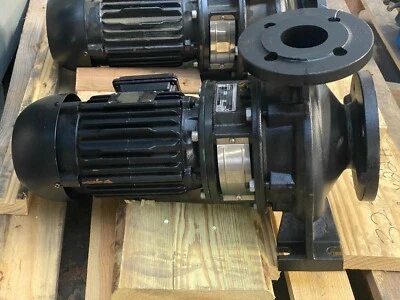 👀 NEW GRUNDFOS 2-1/2" HP CENTRIFUGAL PUMP 2" x 3" 440/460 VAC 1750 RPM L90L FR - Image 1 of 4