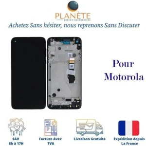 ORIGINAL ECRAN COMPLET LCD+ TACTILE MOTOROLA MOTO G PRO 5D18C16909 MYSTIC INDIGO - Photo 1 sur 1