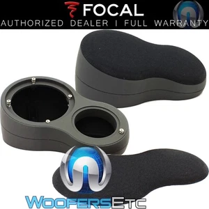 FOCAL KX-3 PODS FOR 3" MIDS SPEAKERS & TWEETERS CAR AUDIO PAIR NEW - Picture 1 of 3