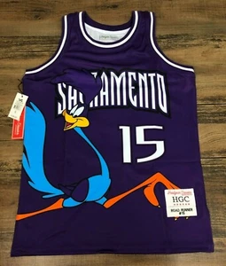 Sacramento Road Runner Purple Basketball Jersey Authentic by Headgear Classics - Picture 1 of 6