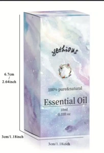 Yethious Pure & Natural Essential Oil In Jasmine 10ml DAMAGED BOX - Picture 1 of 2