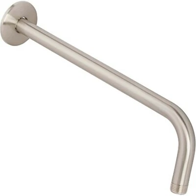 12 Inch Shower Arm And Flange (Aqua Elegante) - Brushed Nickel