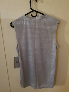 Russell Tech Shooter White/Silver Camo Tank Brand New Size S/CH 34-36 - Picture 1 of 3