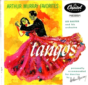 LES BAXTER: TANGOS .. 4 DISC .. GATEFOLD EP EBF-263, 45 RPM -2509 - Picture 1 of 9