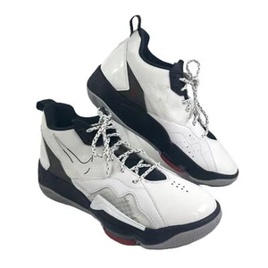 Jordan Zoom '92 White Gym Red 2020 Basketball Trainers UK Men's 10.5 - Picture 1 of 13