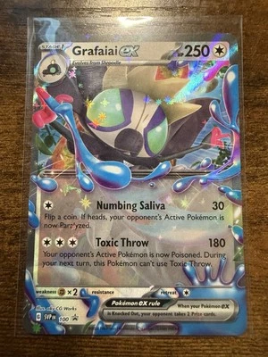 Grafaiai ex 100 Sv: Scarlet & Violet Promo Cards Holo - Image 1 of 2
