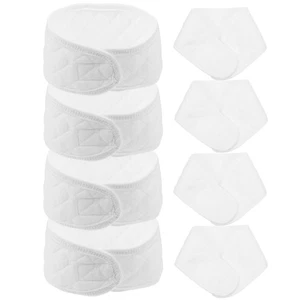 8 Pezzi Fasce Ombelico Bambino Cotone Cinghie Pancia Riutilizzabili Cordoncino Ombelicale Cinghie Forniture - Foto 1 di 12