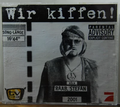 CD - Edel Music - Wir kiffen - Stefan Raab - Zustand Near Mint (961) - Bild 1 von 4