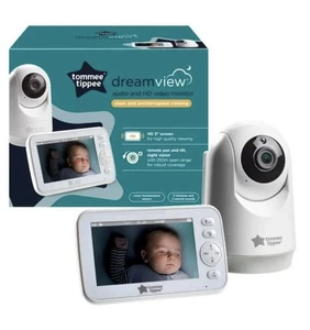 Tommee Tippee Dreamview Audio and HD 5" Video Baby Monitor - White - Picture 1 of 4