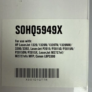 Czarny toner laserowy Premium kompatybilny wkład do HP LaserJet - Zdjęcie 1 z 6