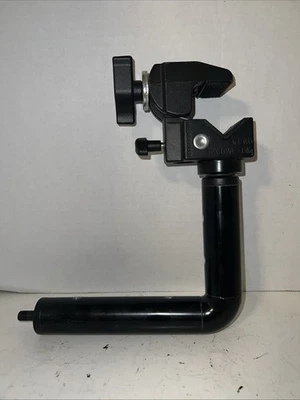 Abrazadera de tubo de aluminio Manfrotto Art 035 carga máxima 15 kg/33 lb italia brazo extraíble B Foto 1 de 3