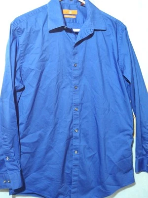 EGARA 长袖正装衬衫 - 蓝色男式 15.5 32/33 码 — 第 1/4 张图片