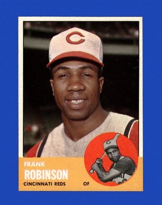 1963 Topps Set-Break #400 Frank Robinson casi nuevo-como nuevo o mejor *GMCARDS* Foto 1 de 2