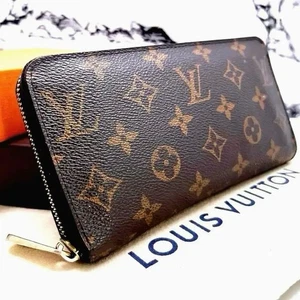 Louis Vuitton Monogram Neu Reißverschluss Geldbörse M42616 7,6*3,9*0,9 Zoll - Bild 1 von 20