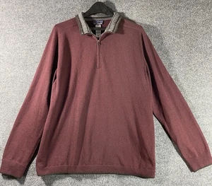 Patagonia Men’s 100% Cashmere 1/4 Zip Sweater Pullover XL - Picture 1 of 11