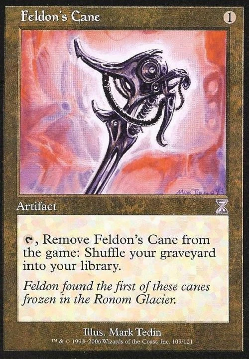 Feldon's Cane - Light Play MTG Time Spiral Time Shifted - Image 1 of 1