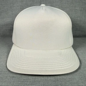 Youngan Snapback Cap Hat One Size White Insulated Adjustable Adults Vintage - Picture 1 of 7