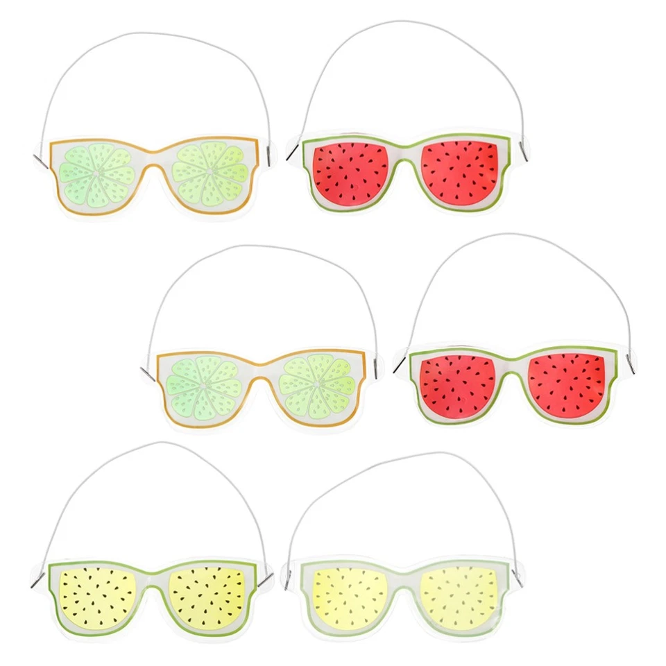  6 Pcs Cooling Eye Pads Single Use Ice Packs Mask Cold Face Reusable - Image 1 of 4