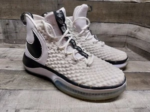 Größe 8,5 Nike AlphaDunk TB weiß schwarz/Herren Hi-Top - Bild 1 von 7