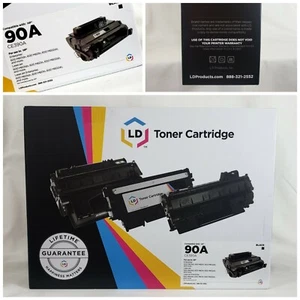 CE390A 90A * Black LD Toner Cartridge * HP Compatible * M601dn M601n M602dn - Picture 1 of 5