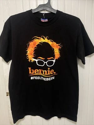Футболка Bernie Sanders сделано в США размер MED FEEL THE BERN - Изображение 1 из 4