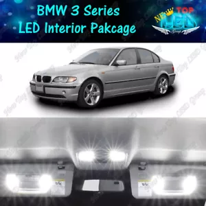 16x White LED Interior Light Package Kit For 1999 - 2005 BMW 3 Series M3 E46 - Picture 1 of 12